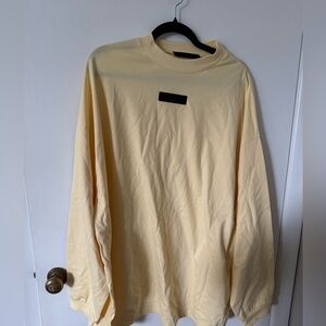 Fear of God Essentials OVERSIZED long sleeve tee size Medium